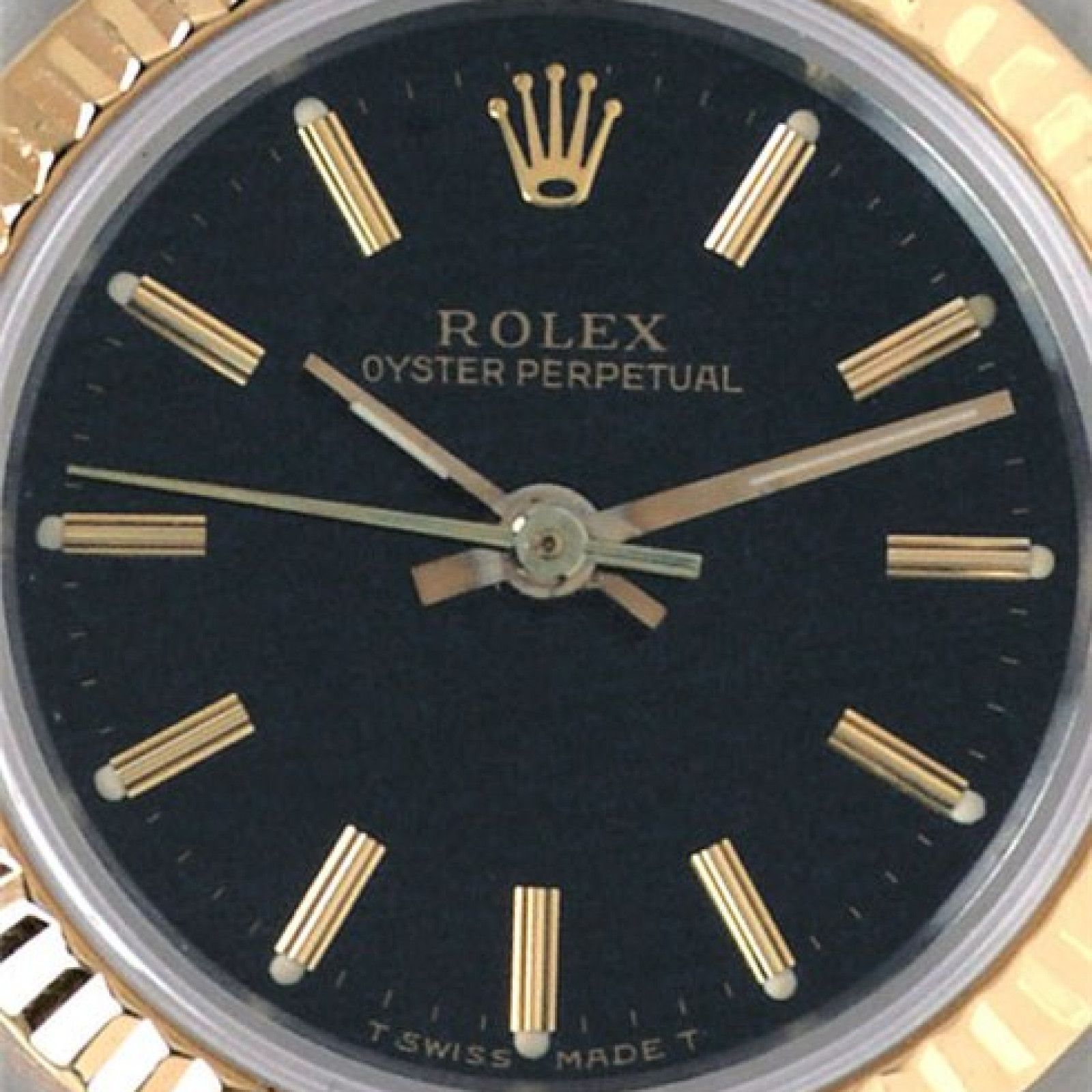 Pre-Owned Rolex Oyster Perpetual Oyster Perpetual 67193 Gold & Steel